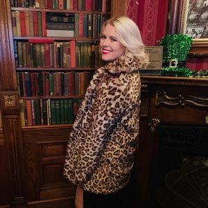 Current Mood Faux Fur Coat